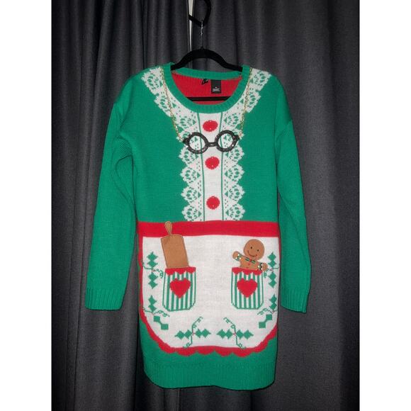 Ugly Christmas Sweater Xmas Size Medium - Picture 1 of 3